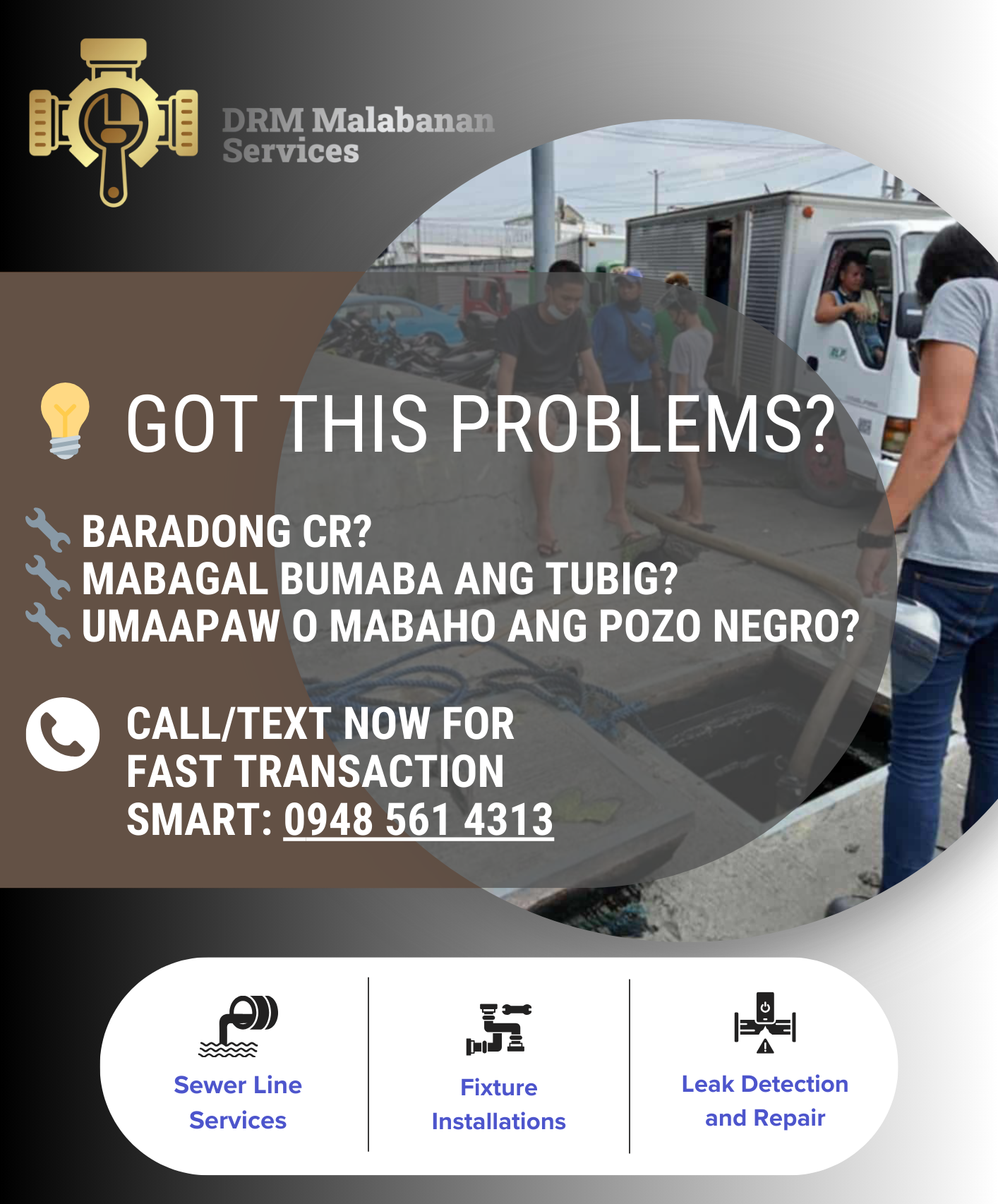 Siphoning Service Illustration